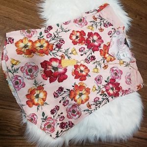 Express Satin V-Neck Blouse